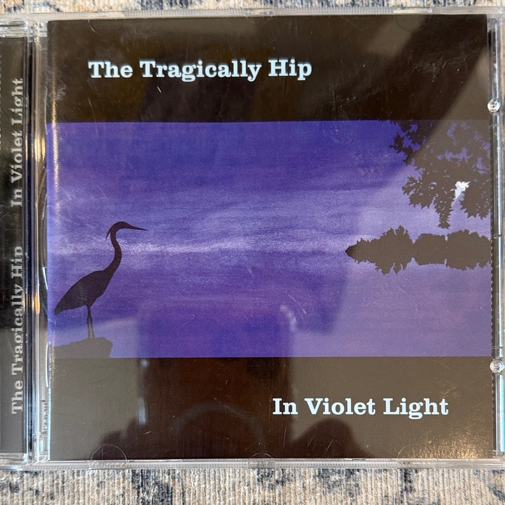 The Tragically Hip 'In Violet Light' CD
